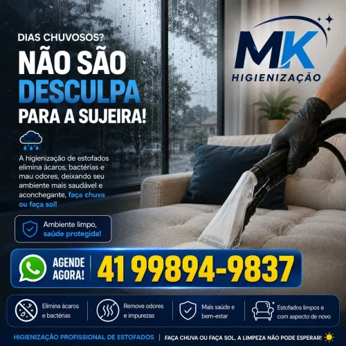 Higienização de estofados