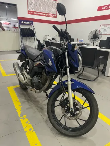 Honda CG 160 Titan 2024 Azul/Preta - Impecável | Único Dono | R$ 19.500