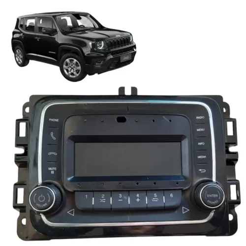 Radio Som Display Jeep Renegade Sport 2015/2019 51962359 