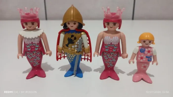 Playmobil sereias bonecas