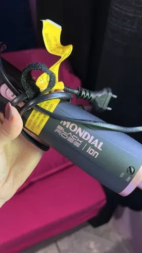 Escova Secadora Mondial Black Rose Bivolt 1300W