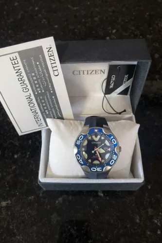 Relógio Citizen Orca - Com cilindro - novo sem uso