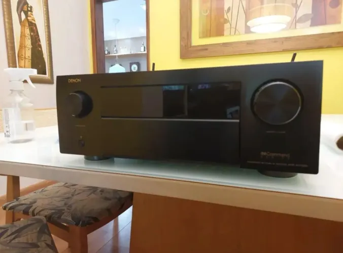 Receiver Denon Avr-x4700h 8K /4K - Imax-Dolby Atmos,Dolly Vision,HDR10+-11.2 Canais