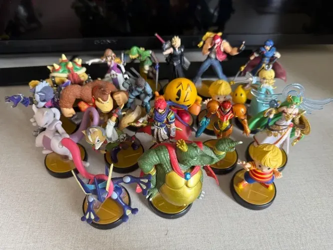 Amiibos Super Samsh Bros Nintendo originais