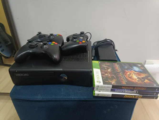 Xbox 360 Slim Desbloqueado RGH 3.0 - 500GB