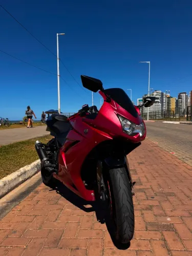 Ninja 250r vermelha 2012