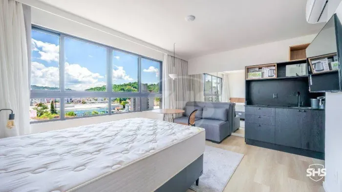 Apartamento com 1 dormitório para alugar, 43 m² por R$ 2.895,00/mês - Velha - Blumenau/SC