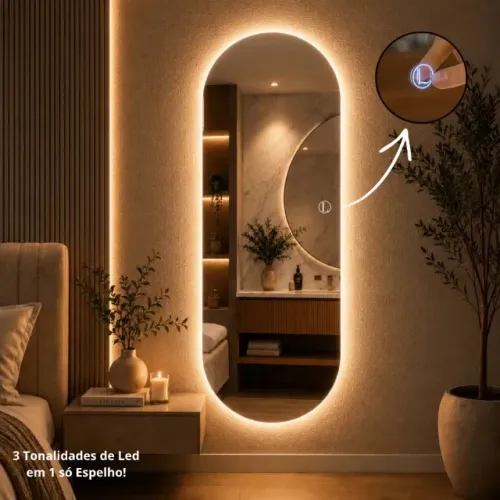 Espelho com LED