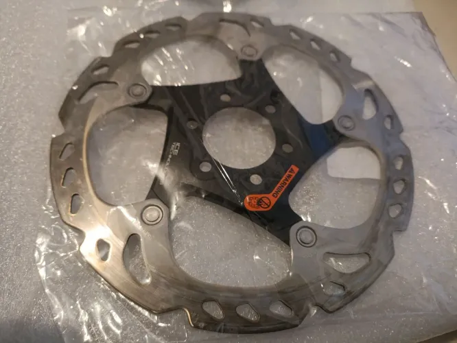 Rotores Shimano ice tech 180mm e 160mm RT86