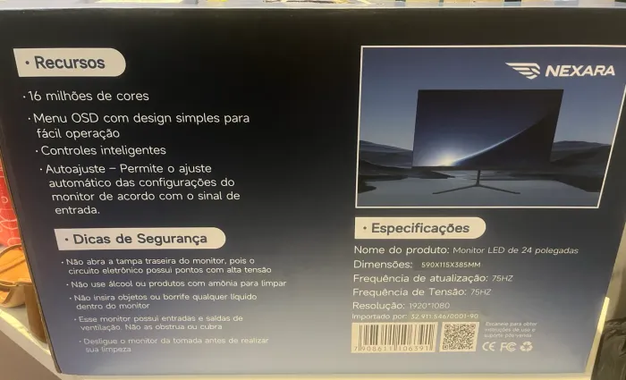 Monitor GAMER led 24 NEXARA 