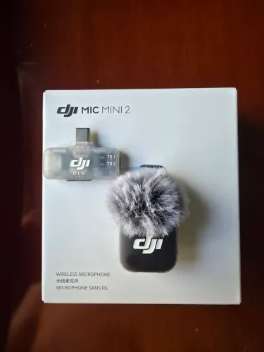 Dji Mic Mini 2 - Com receptor para celular.