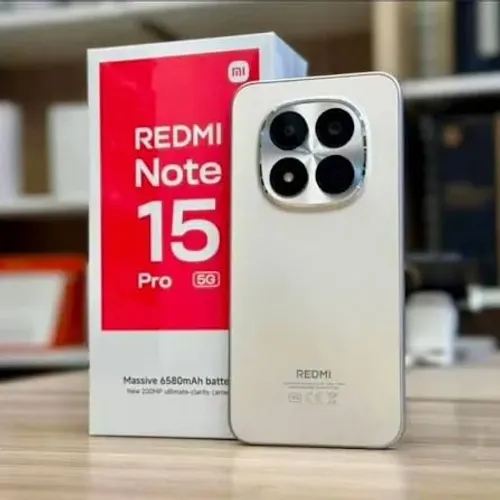 Redmi Note 15 Pro 5G NFC EM Até 12X modelo 256GB 8GB Venha  e Conferirá Valor no 512GB 