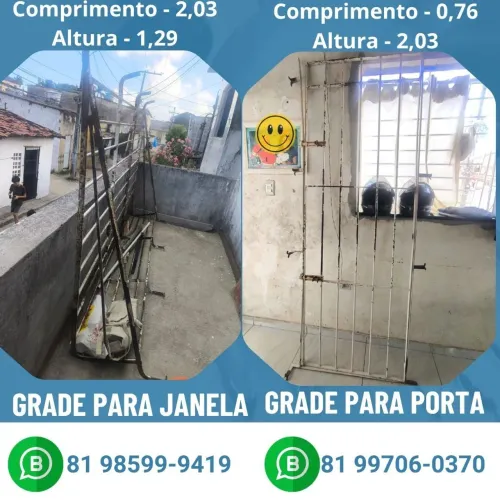 GRADE PARA PORTAS E JANELAS