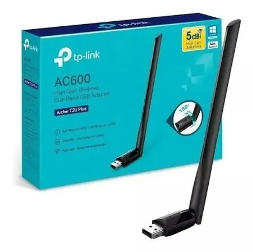 ADAPTADOR USB TP LINK ARCHER T2U PLUS AC600