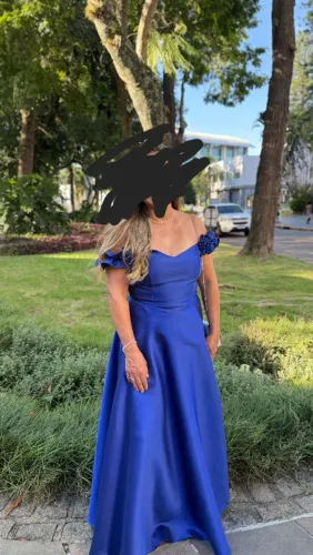 Vestido Azul Royal 