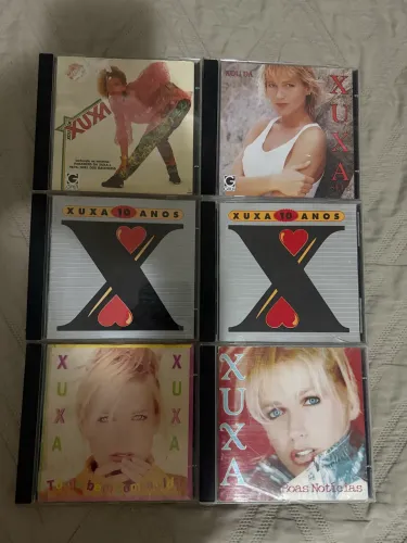 CDs Xuxa Lote com 6