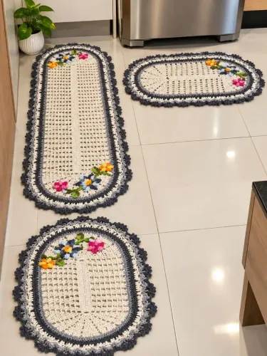 Jogo de tapete de cozinha