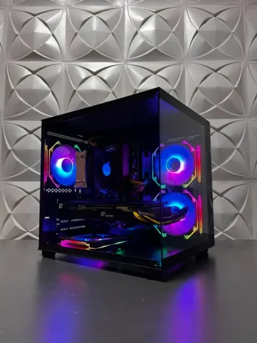 PC Gamer Ryzen 5 2600 + GTX 1660 Ti + 16GB Seminovo, Windows, NF e Garantia
