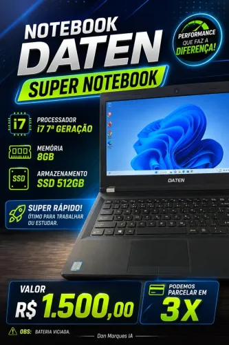 Notebook i7