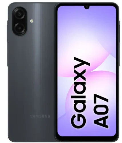 Celular Samsung Galaxy A07 (128GB/4GB) - Preto - Novo e Lacrado