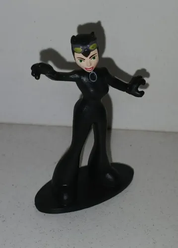 BONECO MINIATURA DC COMICS MULHER GATO CATWOMAN ORIGINAL