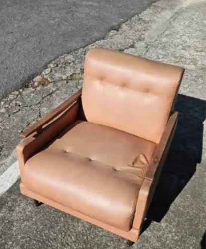 Par de poltronas anos 50