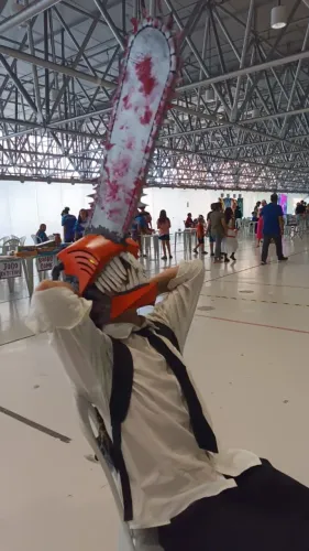 Cosplay do Denji chawsoman