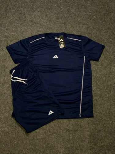 KIT ADIDAS AZUL ESCURO ( M,G,GG )