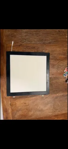 Paflon/luminária de embutir 400x400x30mm