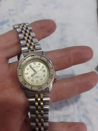 Relógio Aqua Gear Alba ( Seiko) mergulho 200 mts