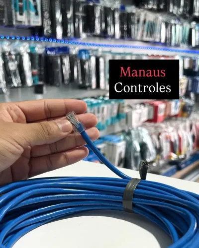 Cabo de Rede Internet 15 Metros Pro Eletrônic ( Promoção )