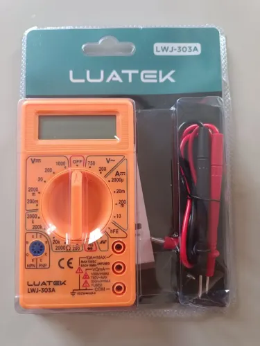 Multímetro Digital Profissional Luatek