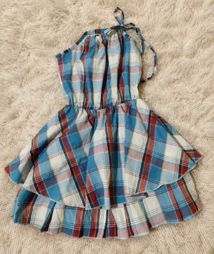 Vestido xadrez lindo