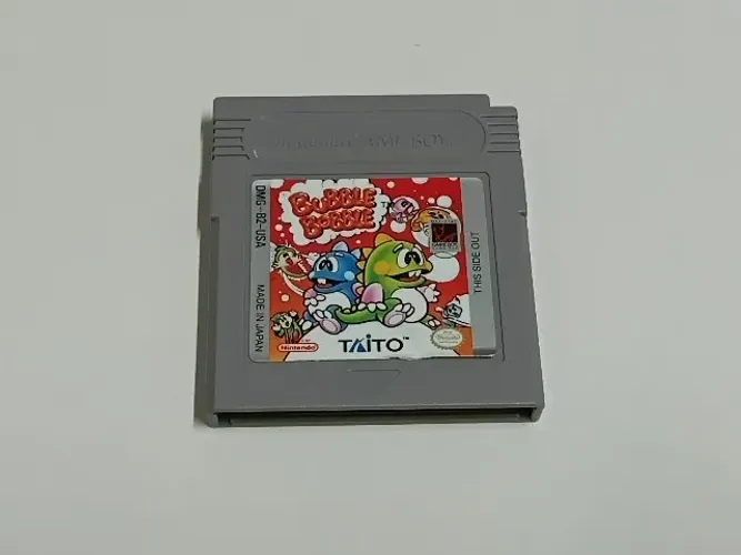 Bubble Bobble - Original Com Manual - Game Boy