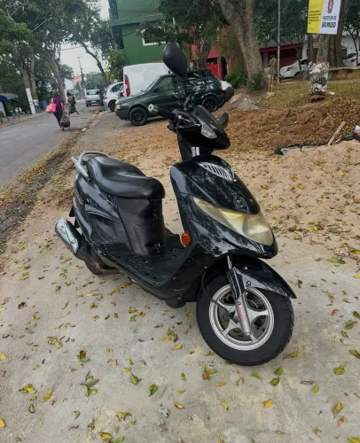 Burgman 125 2007 preta