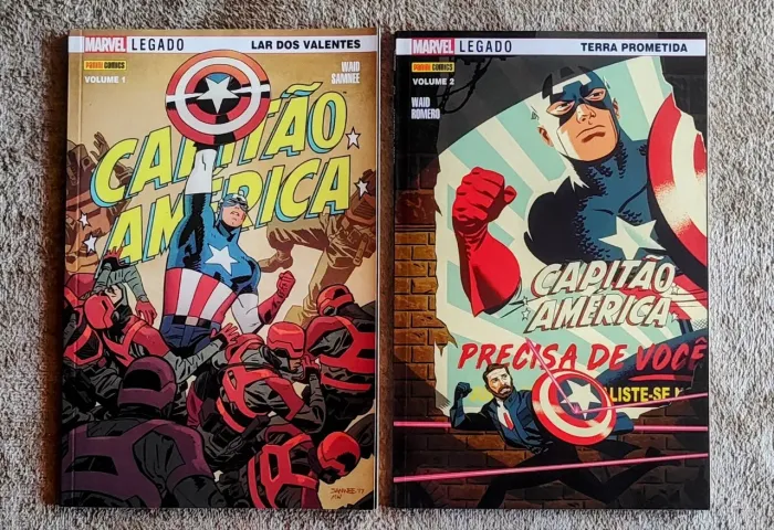 Capitão América por Mark Waid 2 vols