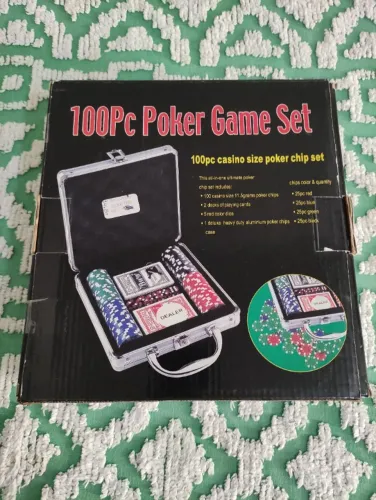 Maleta de POKER - 100 Fichas
