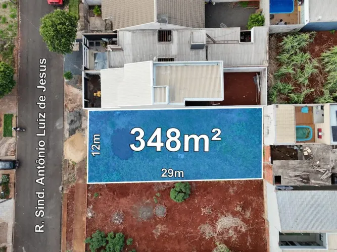 Terreno à venda em Maringá, Jardim Dias II, com 348 m²