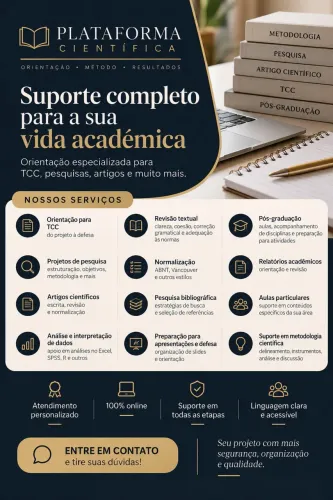 Orientação Acadêmica | TCC, Artigos, Pesquisas e Pós-Graduação
