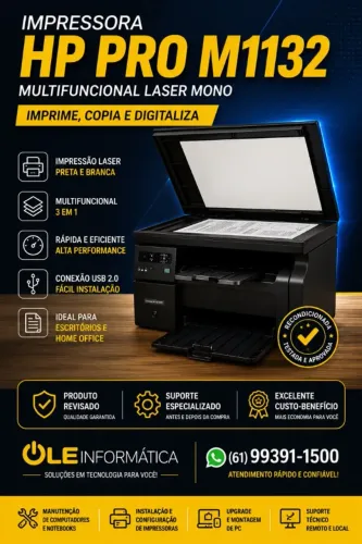 iompressora hp m1132 revisada