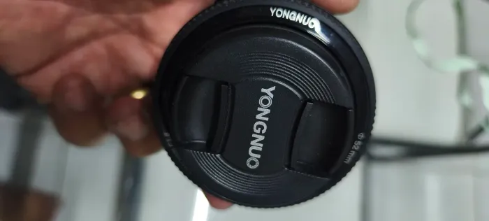 Lente Canon 50.mm yognuo