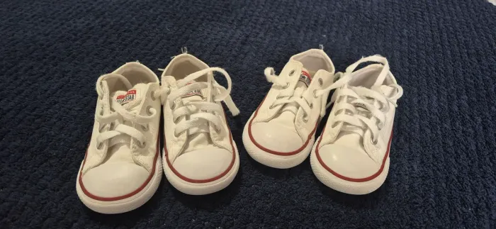 Tenis all star branco tamanho 21