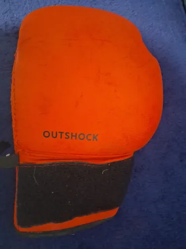 luva box outshock vermelha nova