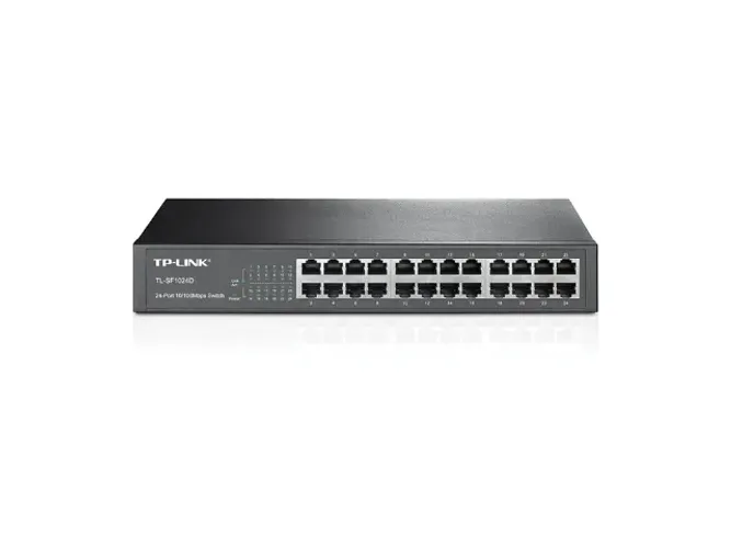 Switch TP-Link TL-SF1024D - 24 Portas 10/100 Mbps  
