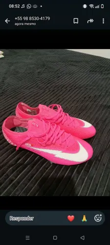 Chuteira Rosa Nike