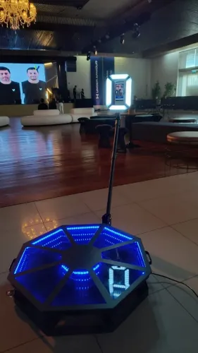 Plataforma 360 giratória completa 