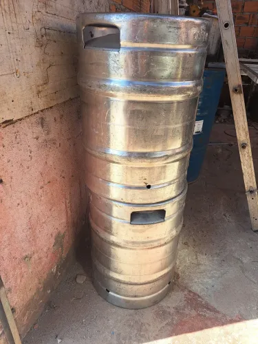 Barril chopp 50 L inoxidável 