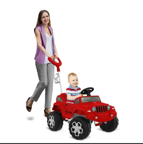 Jeep Pedal Bandeirante Infantil Vermelho - Ótimo Estado