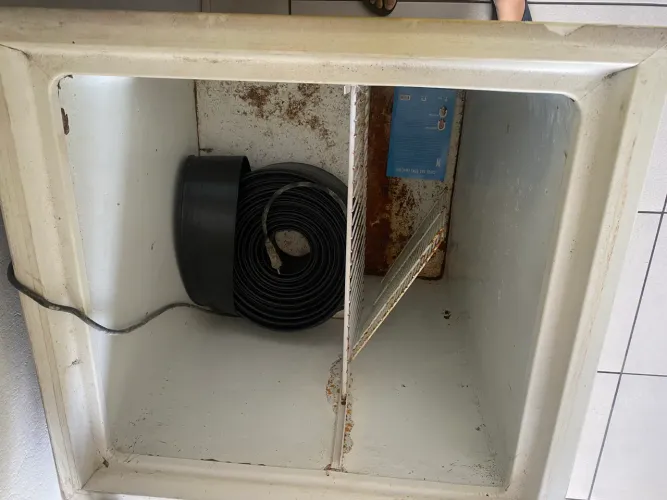 Freezer com defeito 