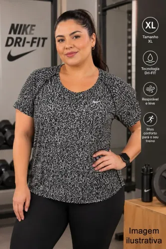 camiseta nike dri-fit feminina gg xl